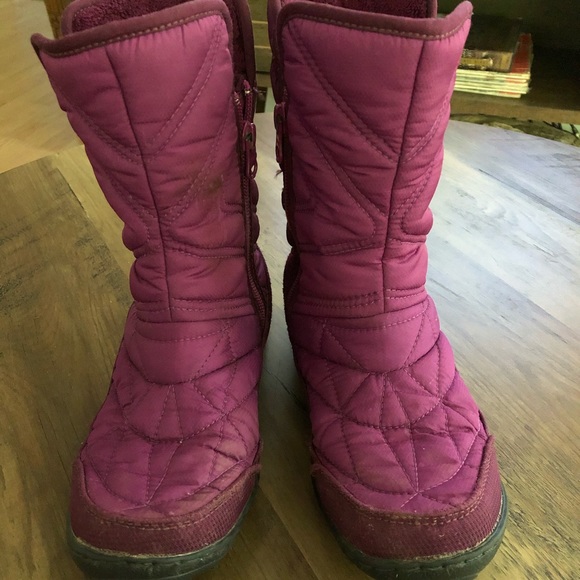 Columbia Girls Snow ⛄️ Boots size 3Y - Picture 2 of 7